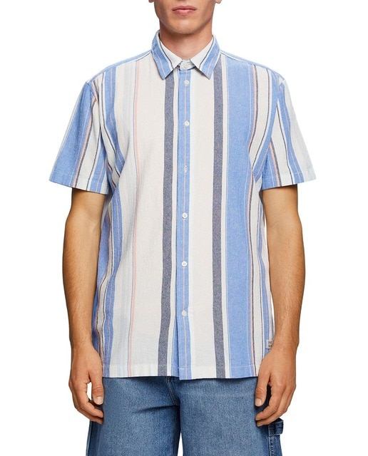 Imagen 0 de Camisa de hombre manga corta rayas