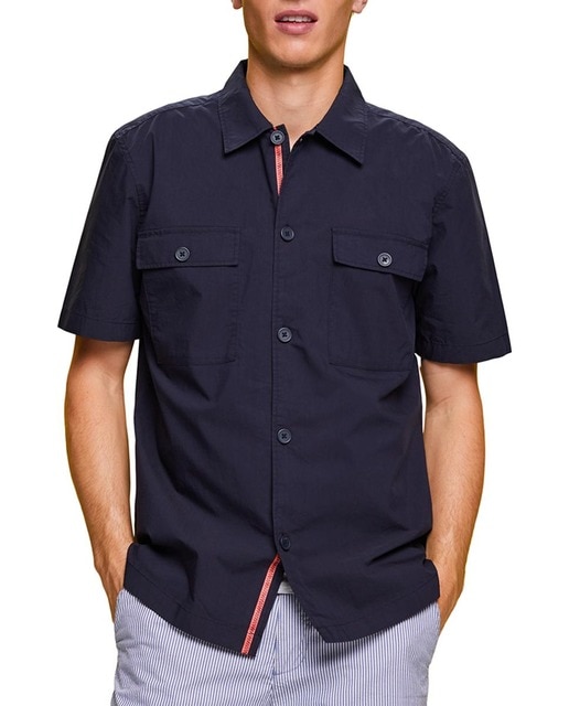 Imagen 0 de Camisa de hombre manga corta algodón