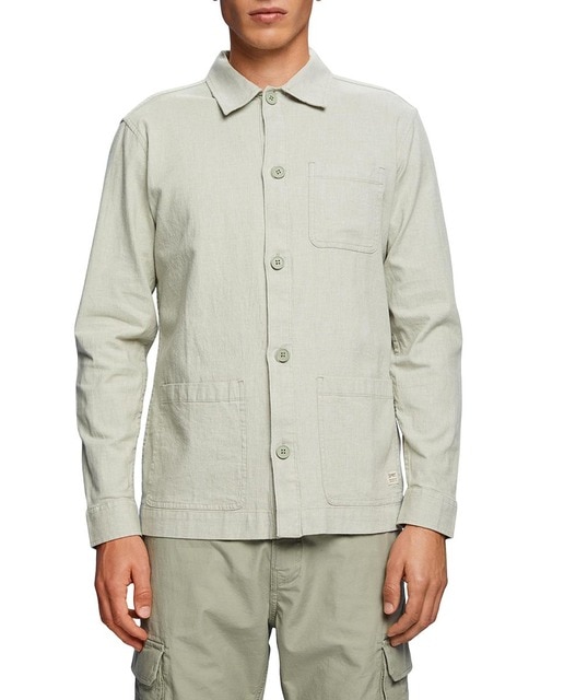 Imagen 0 de Sobrecamisa de hombre regular fit algodón