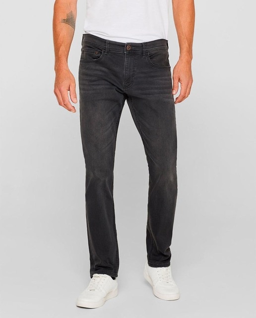 Imagen 0 de Vaquero de hombre slim gris oscuro