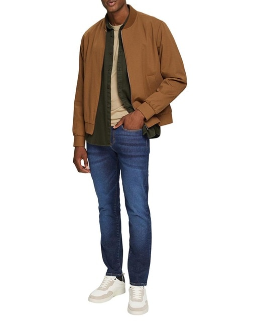 Imagen 0 de Vaquero de hombre 5 bolsillos algodón slim fit