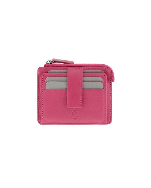 Imagem 0 de Porta Cartões Couro com Compartimento Moedas