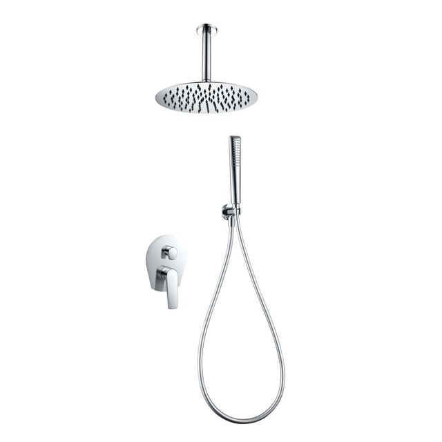 Imagem 0 de Conjunto de Duche Monocomando Embutido Paros