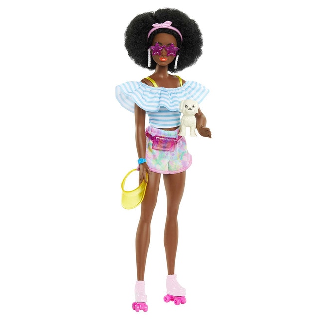 Barbie Day & Play Patines de moda