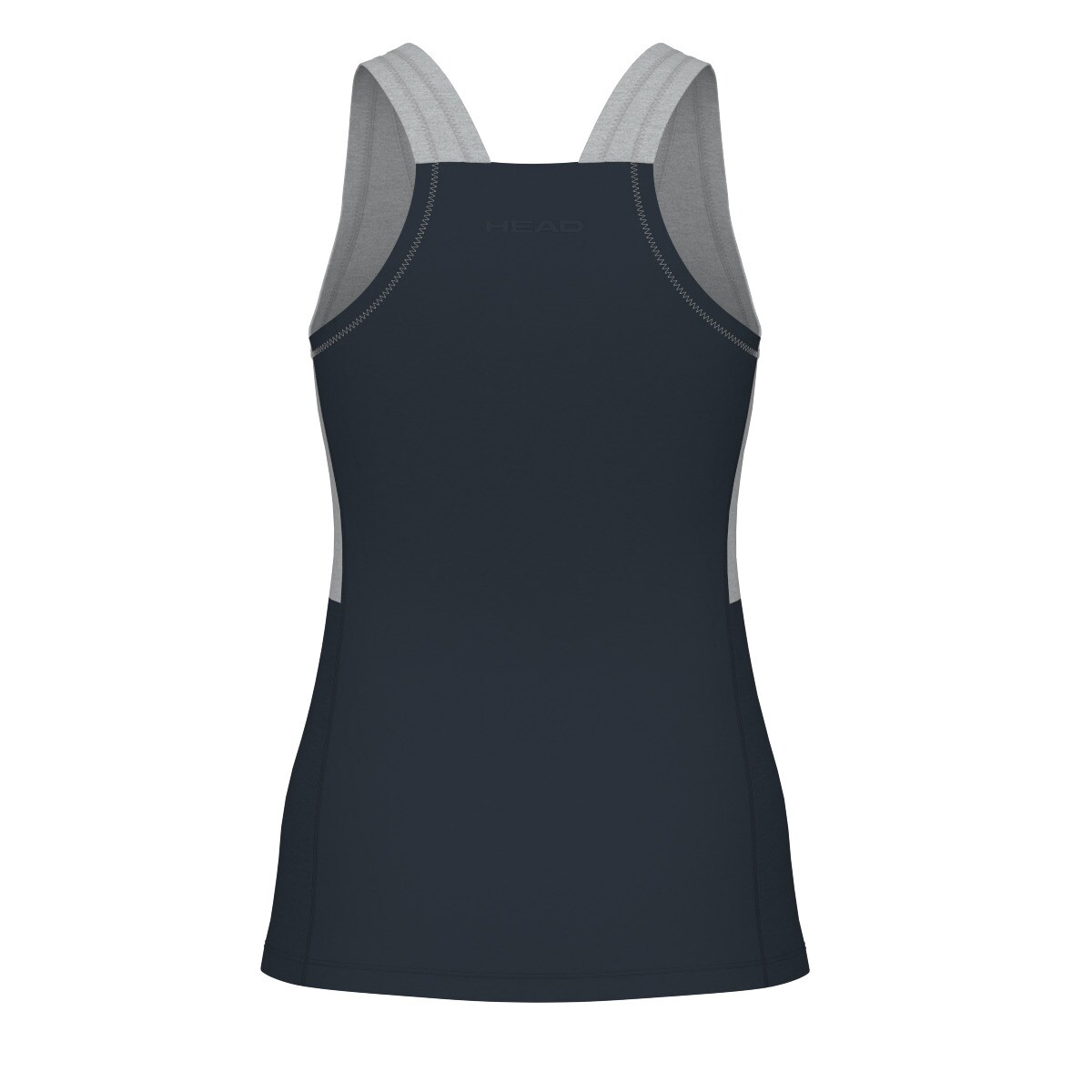 T-shirt de Mulher Play Tech Azul-marinho / Cinzento-2