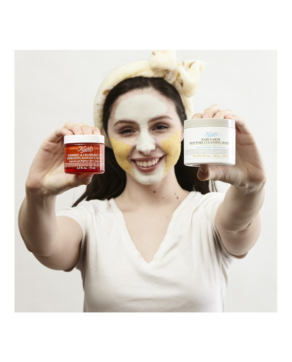 Mascarilla facial energizante de arándano rojo Turmeric & Cranberry Seed Energizing Radiance Masque 100 ml Kiehl's 2