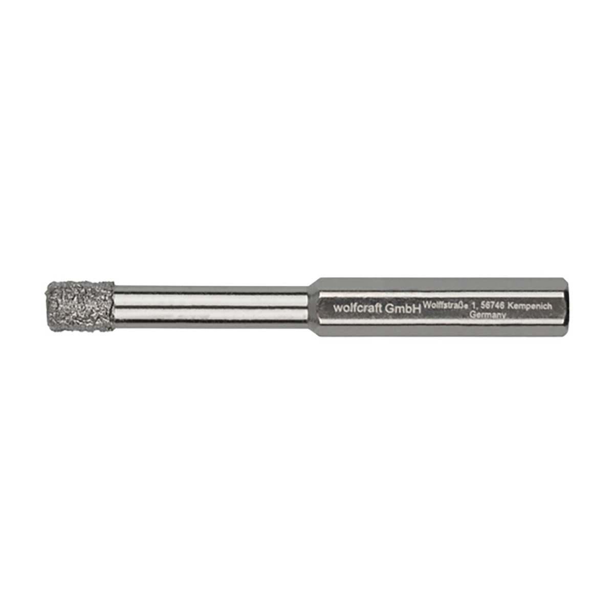 Broca de Diamante Hexagonal para Taladrado en seco 5 mm Plateado-4