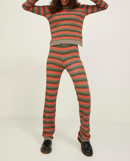 Imagen 0 de Pantalón de mujer de punto fino