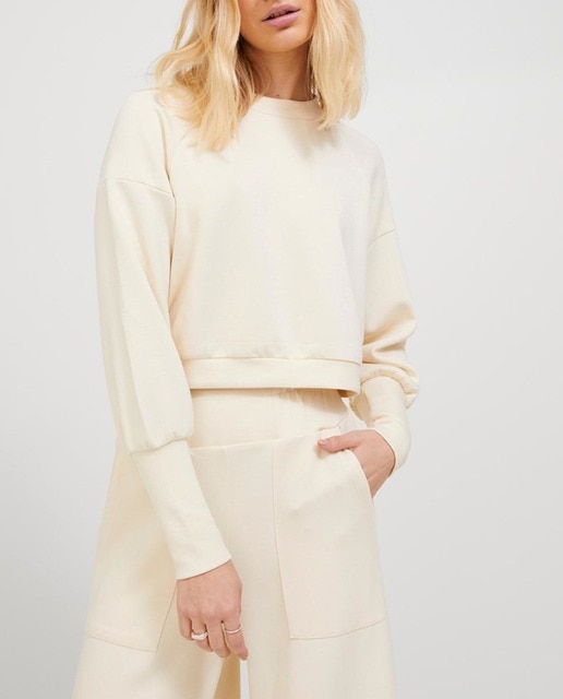 Imagen 0 de Sudadera de mujer corta