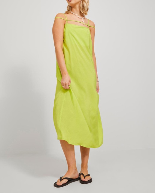 Imagen 0 de Vestido largo con tirantes finos