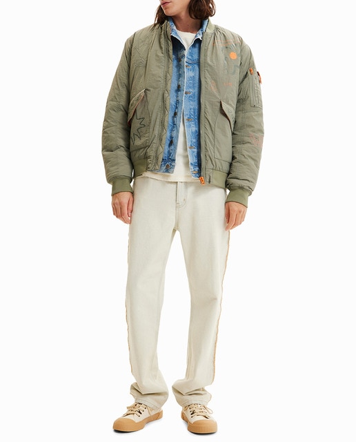 Imagen 0 de Chaqueta bomber flor