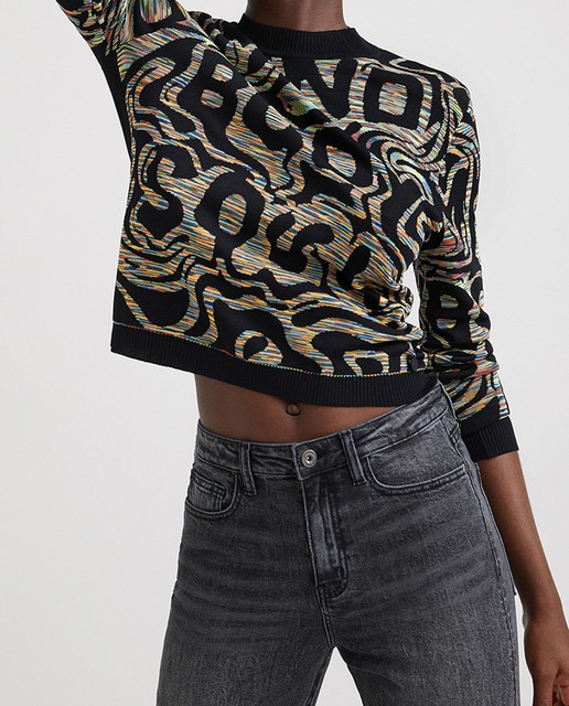 Imagen 0 de Jersey punto jacquard