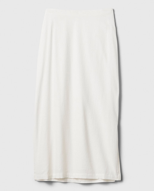Imagen 0 de Falda larga lisa