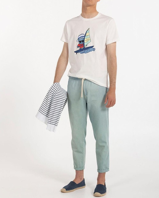 Imagen 0 de Vaquero de hombre slim azul claro