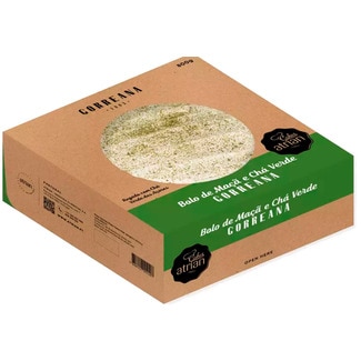 Bolo de Maça e Chá Verde Gorreana embalagem 800 g - Atrian