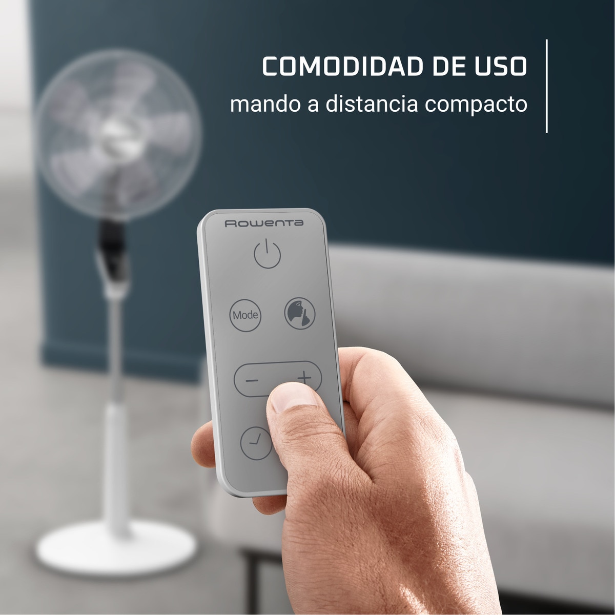 Ventoinha de Pé Rowenta VU5690 Turbo Silence Extreme de 34 W e de 14 Velocidades - Diâmetro 40 cm - Branco Branco-8