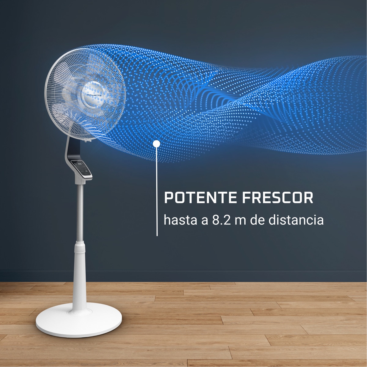 Ventoinha de Pé Rowenta VU5690 Turbo Silence Extreme de 34 W e de 14 Velocidades - Diâmetro 40 cm - Branco Branco-5