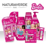 Kids Barbie Zahnpflege-Set Karton 1 Einheit bestehend aus Zahnbürste + Zahnpasta mit Erdbeer- und Bonbongeschmack