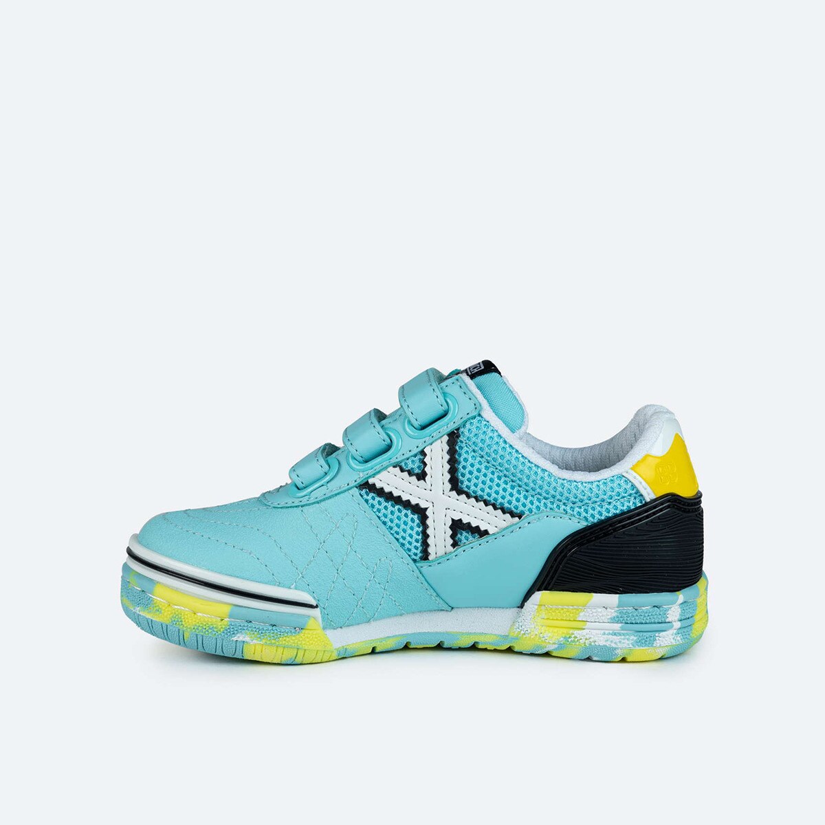 Munich G-3 Kid VCO Indoor – Scarpe Da Ginnastica Unisex Per Bambini E Ragazzi, Suola In PU Con Tessuto Ripstop E Stampe Sbiadite