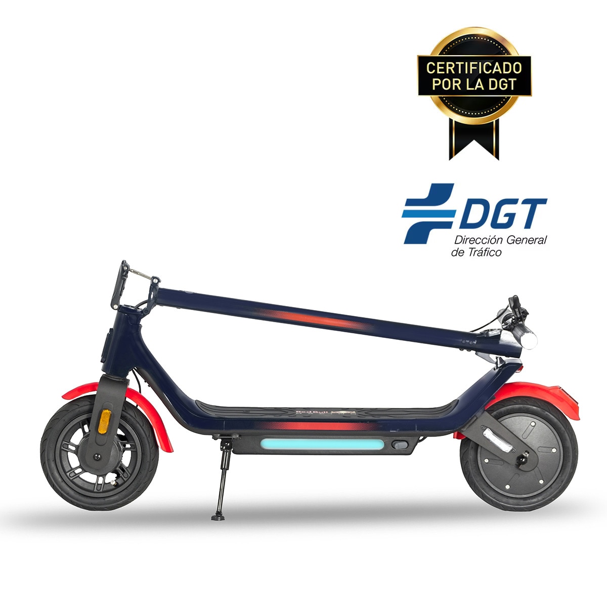 Patinete eléctrico Red Bull Race Teen 2.0, 10", 7.800 mah Azul-2