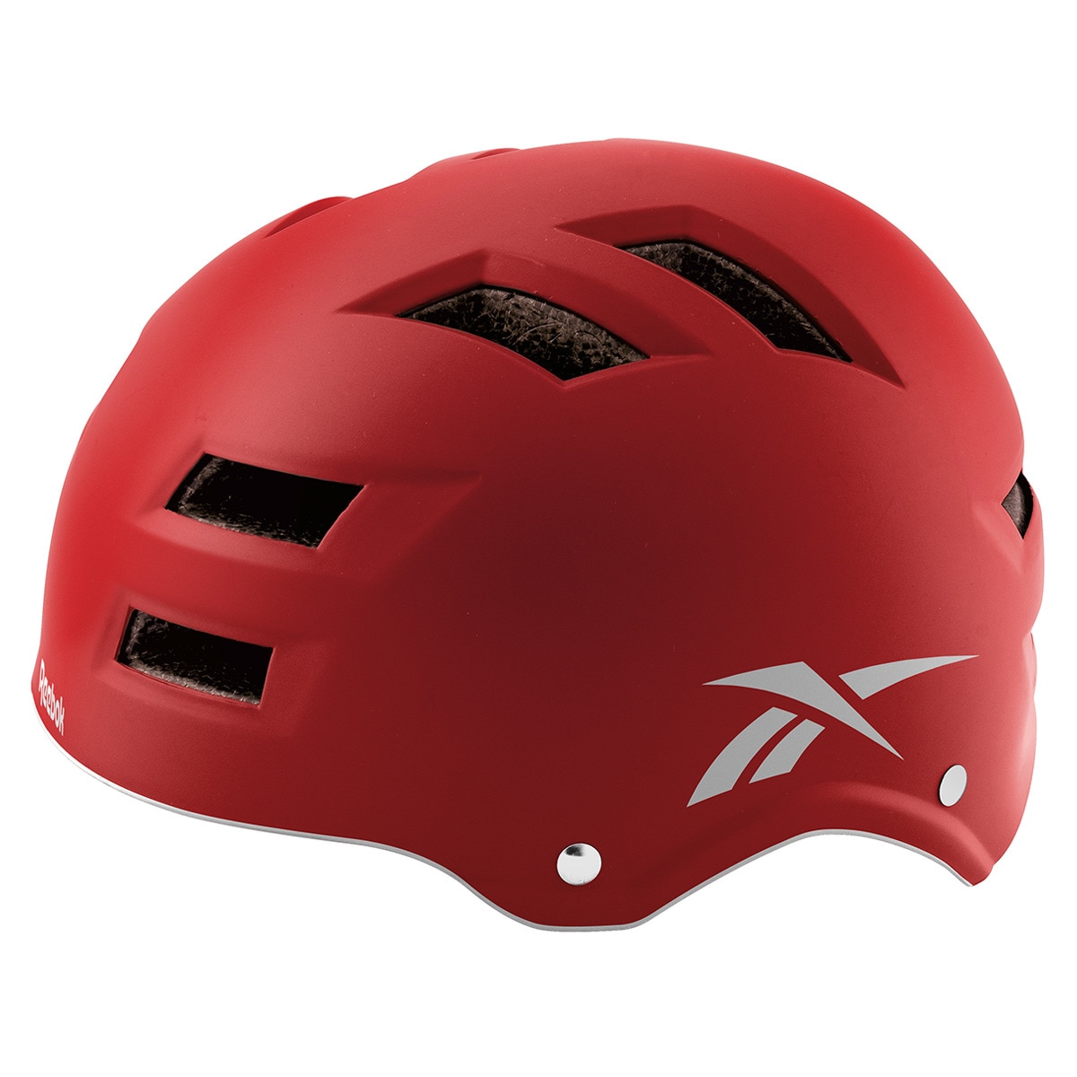 Casco protector Reebok Free Style rojo mate talla M para patinetes y bicicletas Rojo mate-1