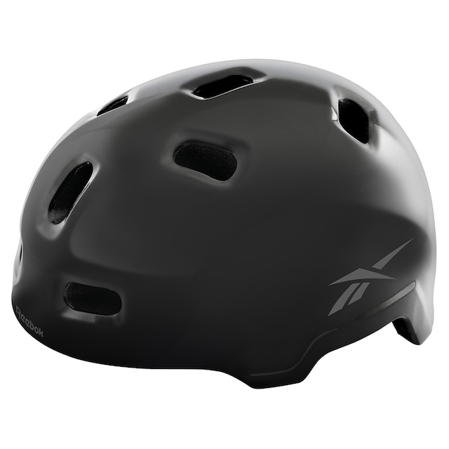 Imagen 0 de Casco protector Reebok City negro brillo talla M para patinets y bicicletas