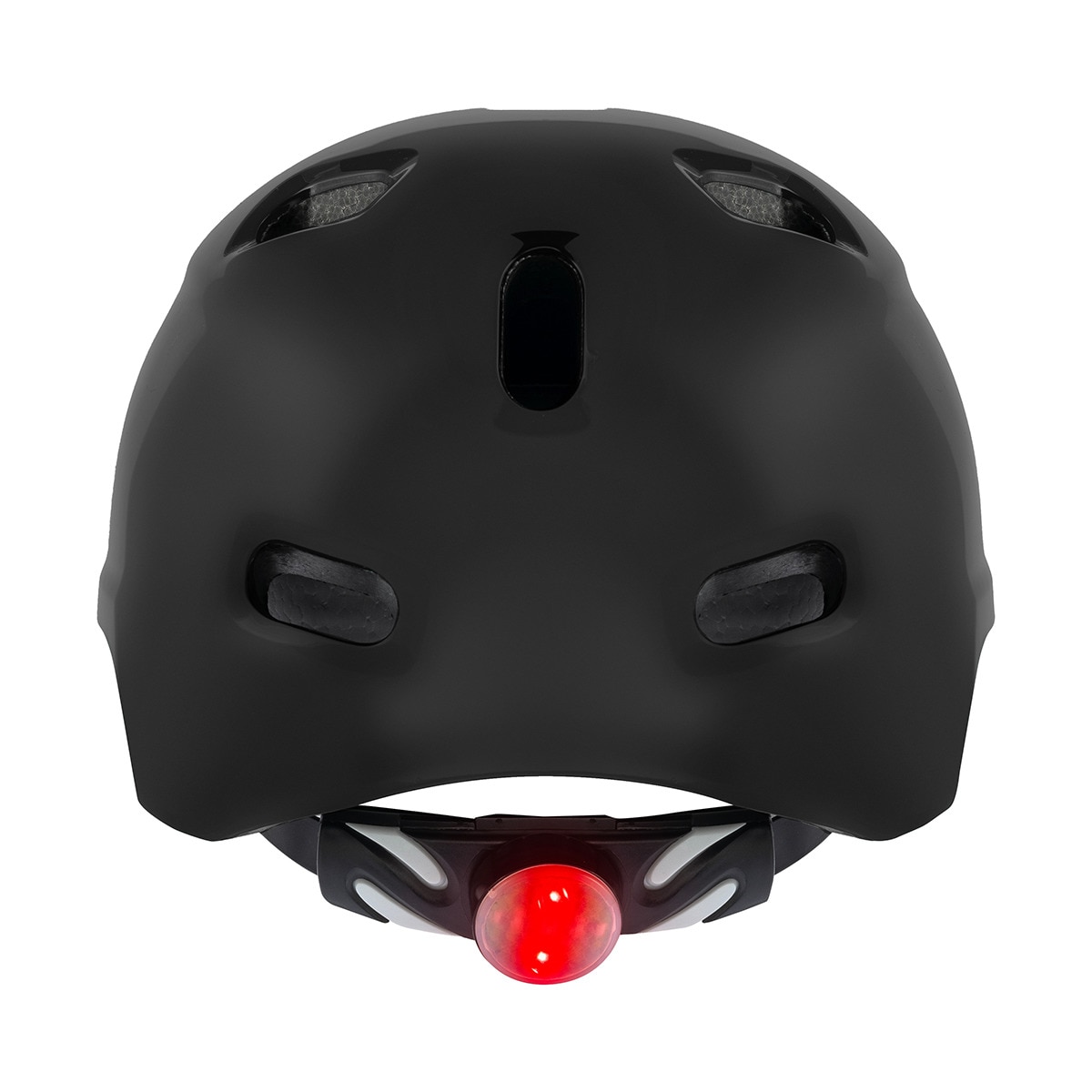 Casco protector Reebok City negro brillo talla M para patinets y bicicletas Negro brillo-3