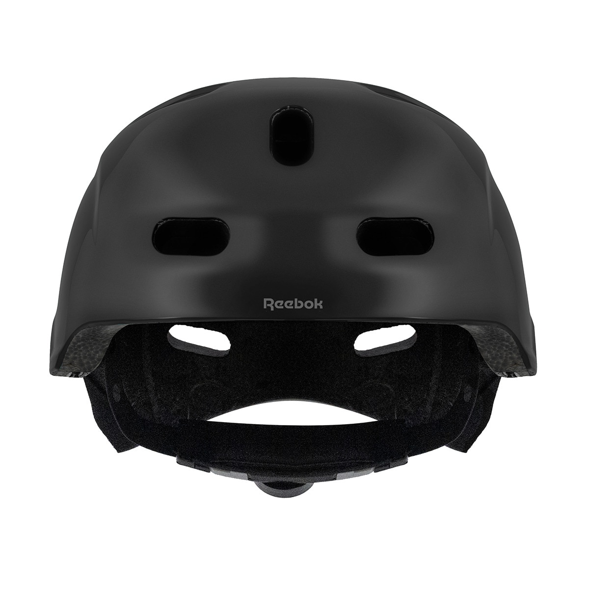 Casco protector Reebok City negro brillo talla M para patinets y bicicletas Negro brillo-2