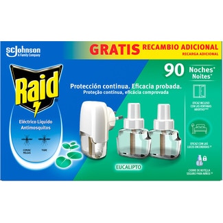 Insecticida Eléctrico Líquido Aparelho 54ml embalagem 54 ml - Raid