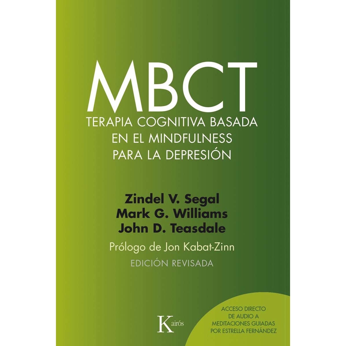 MBCT Terapia cognitiva basada en el mindfulness para la depresión (Capa mole) 1