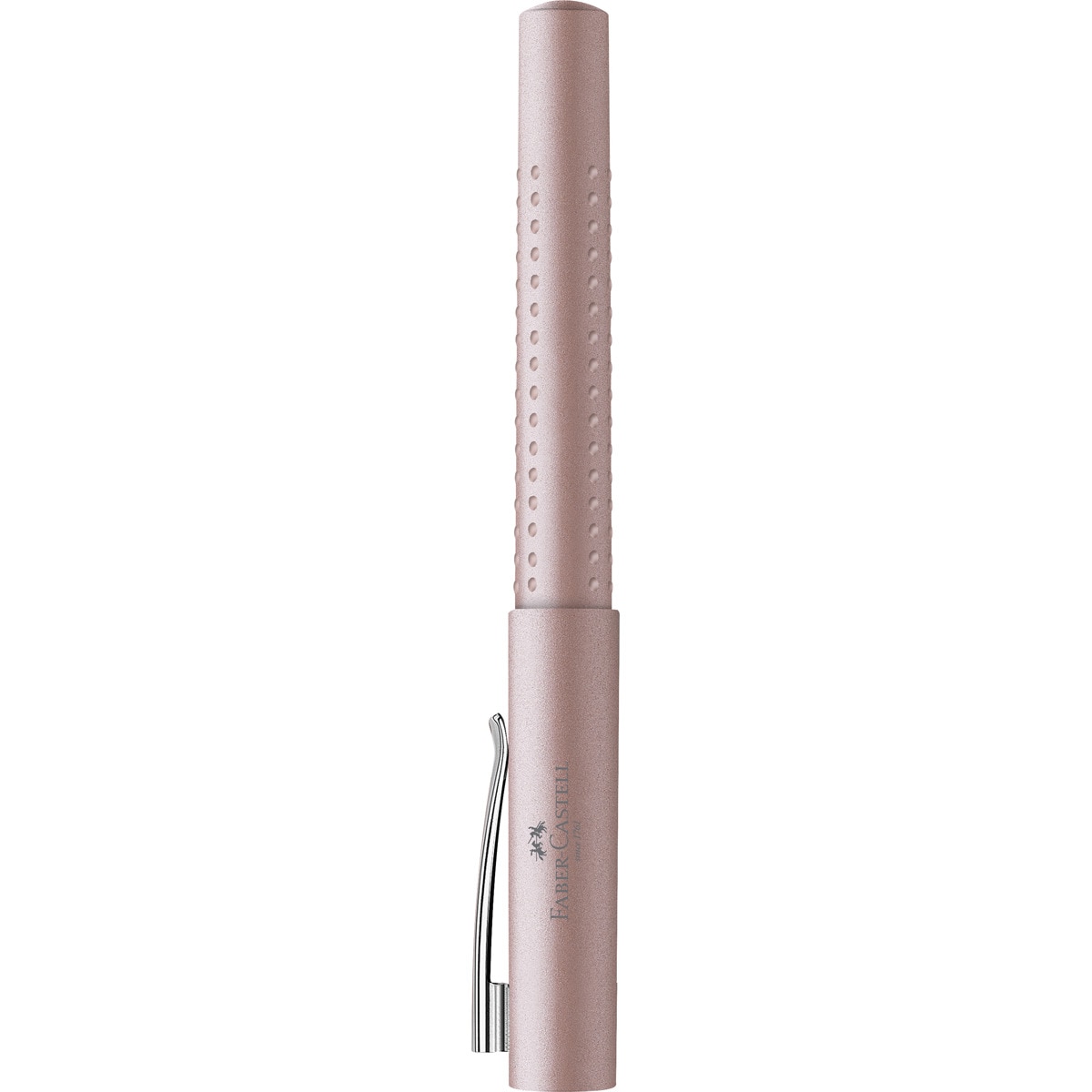 Imagen 0 de Pluma estilográfica grip 2011 punta F Faber-Castell rosa palo