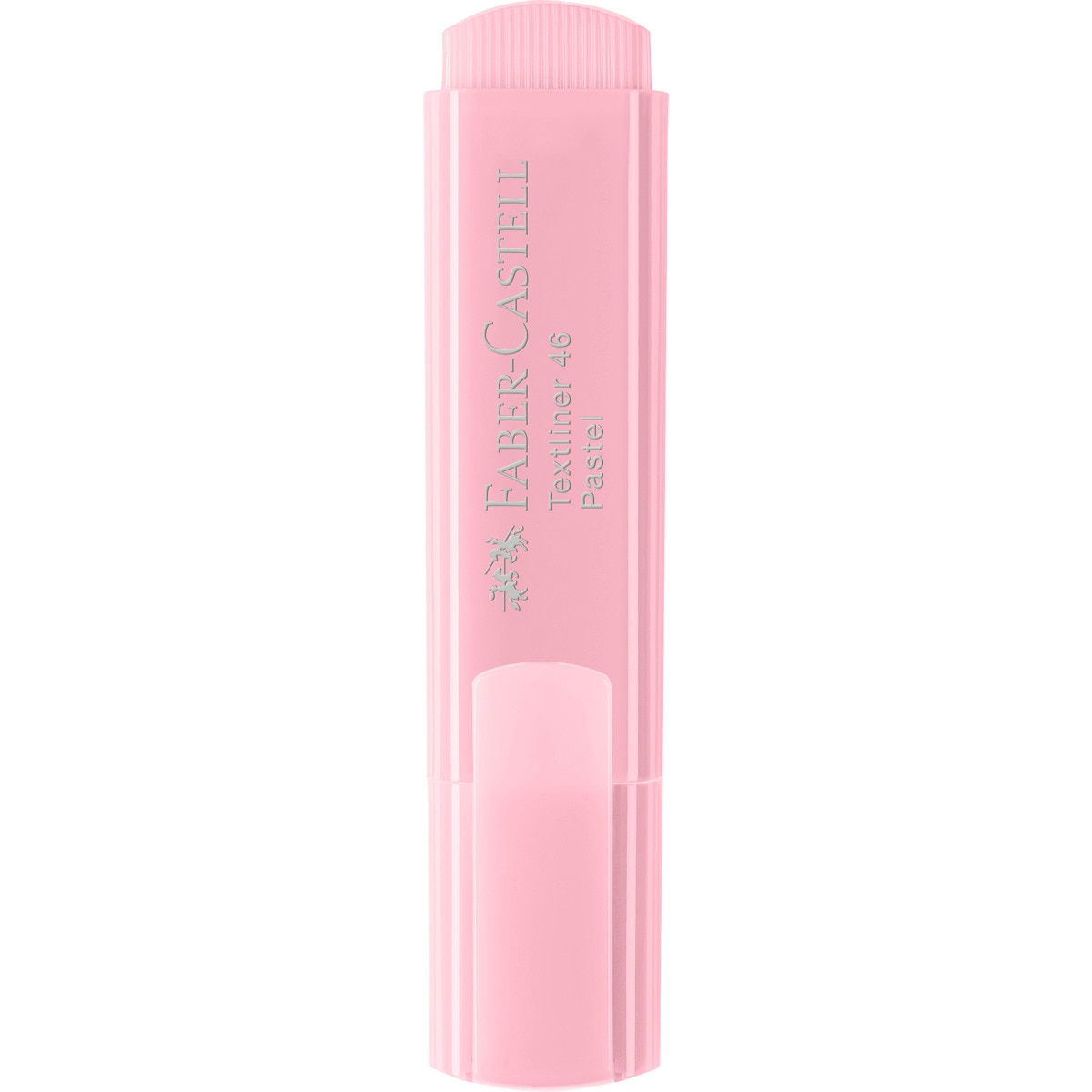 Marcador texliner 46 pastel Faber-Castell rosa suave Rosa-1