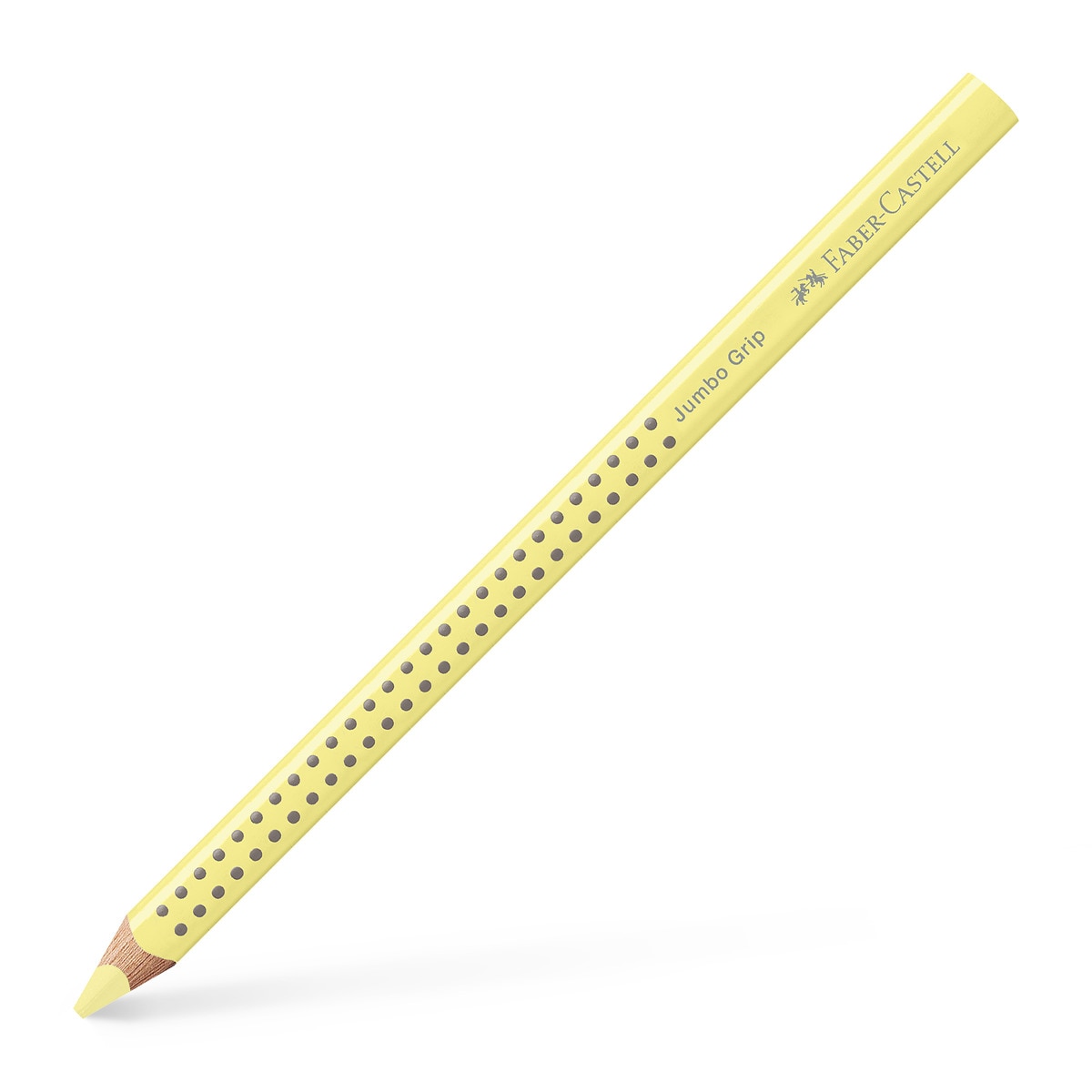 Marcador jumbo grip neón Faber-Castell amarillo pastel Amarillo-2