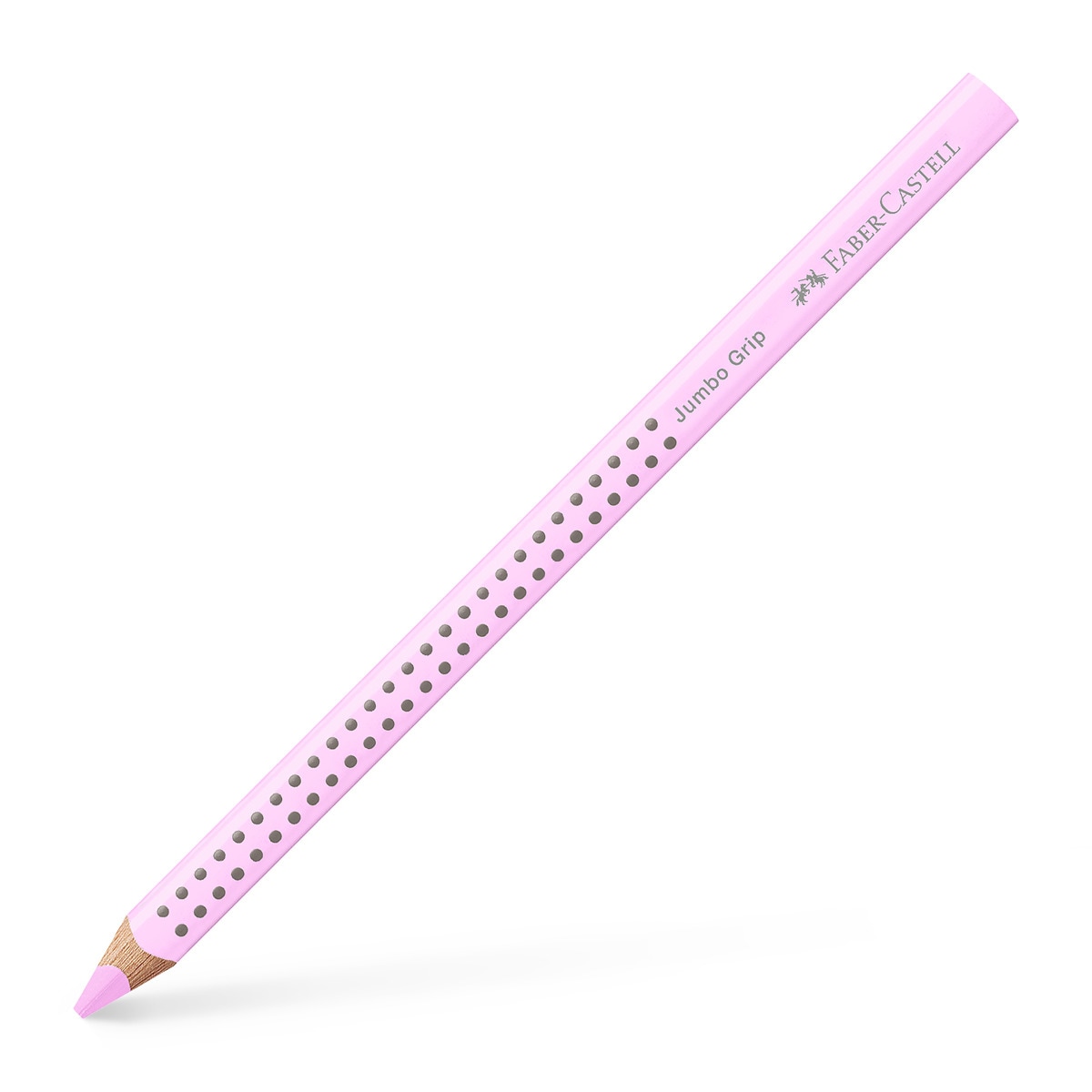 Marcador jumbo grip neón Faber-Castell rosa pastel Rosa-2