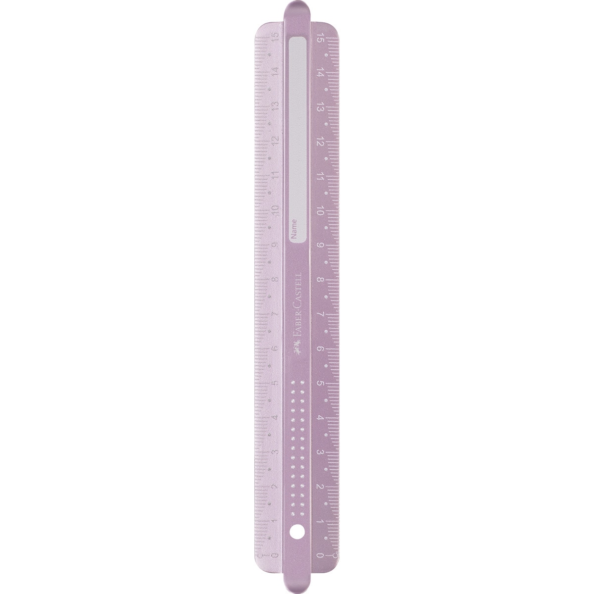 Regla 15 cms sparkle Faber-Castell colores surtidos Surtido-2