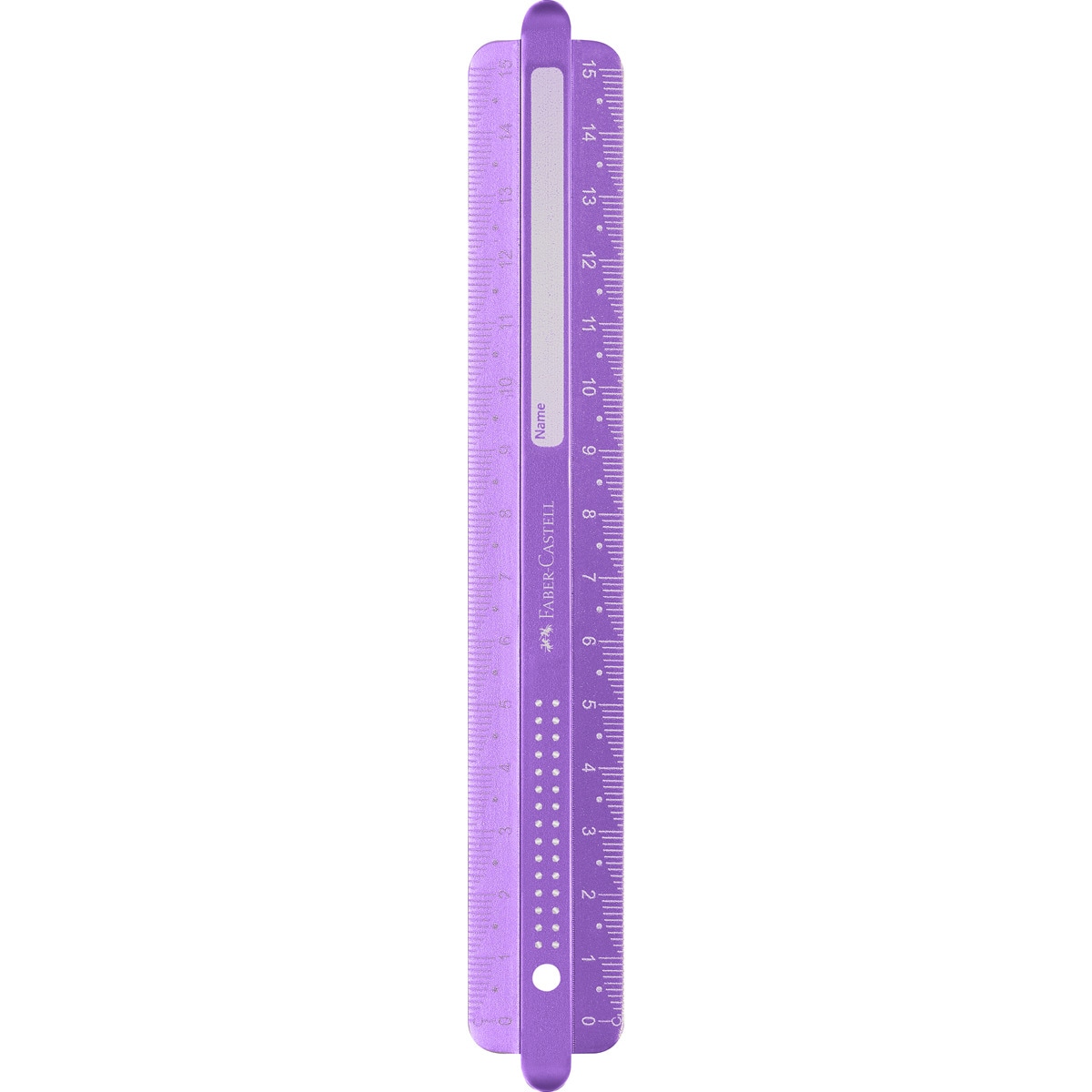Regla 15 cms sparkle Faber-Castell colores surtidos Surtido-3