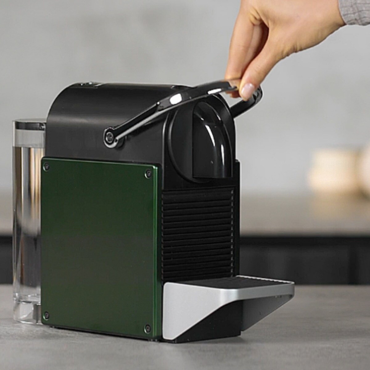 Cafetera de cápsulas automática Krups Pixie Redesign Nespresso Verde-7