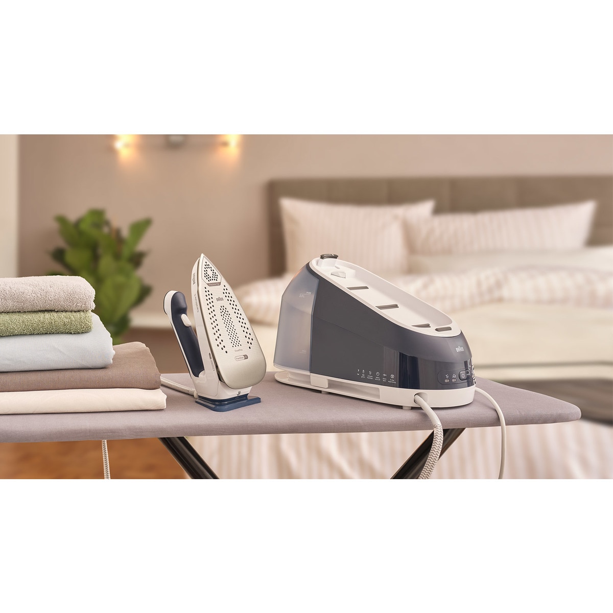 Ferro de Engomar com Caldeira Braun CareStyle 5 IS5245BL Ergonómico com Sistema de Vapor Extra Potente Azul-5