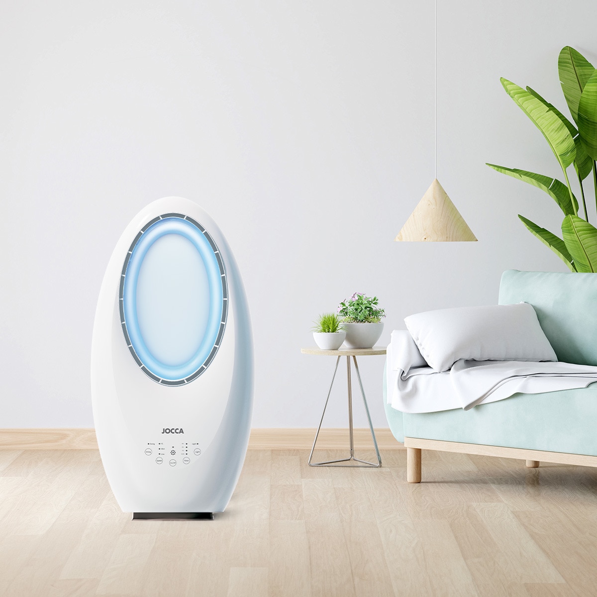 Ventilador Jocca 2357 sin aspas Blanco-6