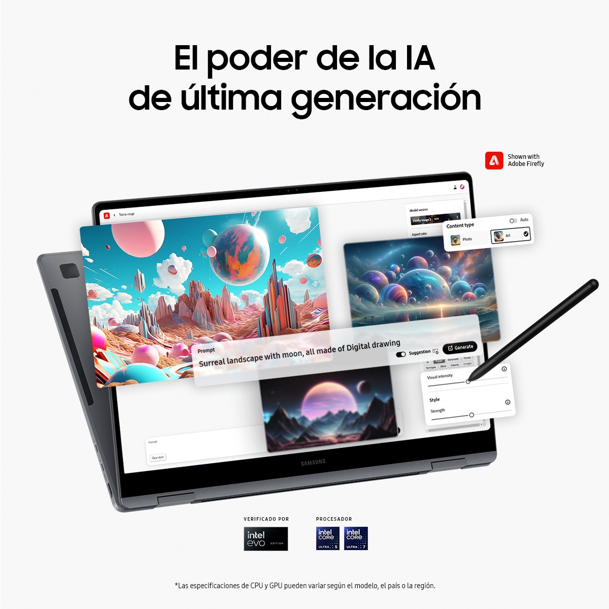 Convertible 2 en 1 Samsung Galaxy Book4 Pro 360  NP960QGK-KG2ES, Intel Core Ultra 7-155H, 16GB, 512GB SSD, 16", W11 Gris Grafito-3