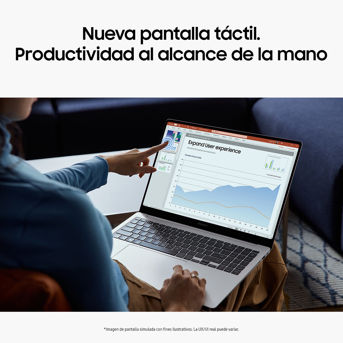 Portátil Samsung Galaxy Book4 Pro NP940XGK-KG1ES, Intel Core Ultra 5-125H, 16GB, 512GB SSD, 14", W11 Gris Grafito-5