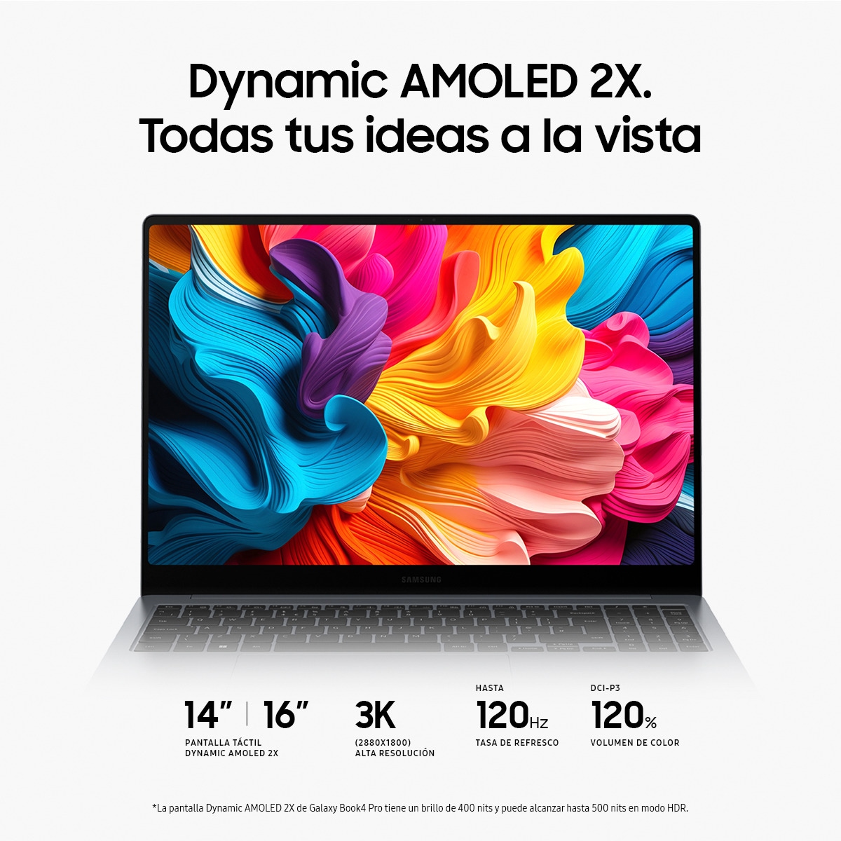 Portátil Samsung Galaxy Book4 Pro NP960XGK-KG2ES, Intel Core Ultra 7-155H, 16GB, 512GB SSD, 16", W11 Gris Grafito-4