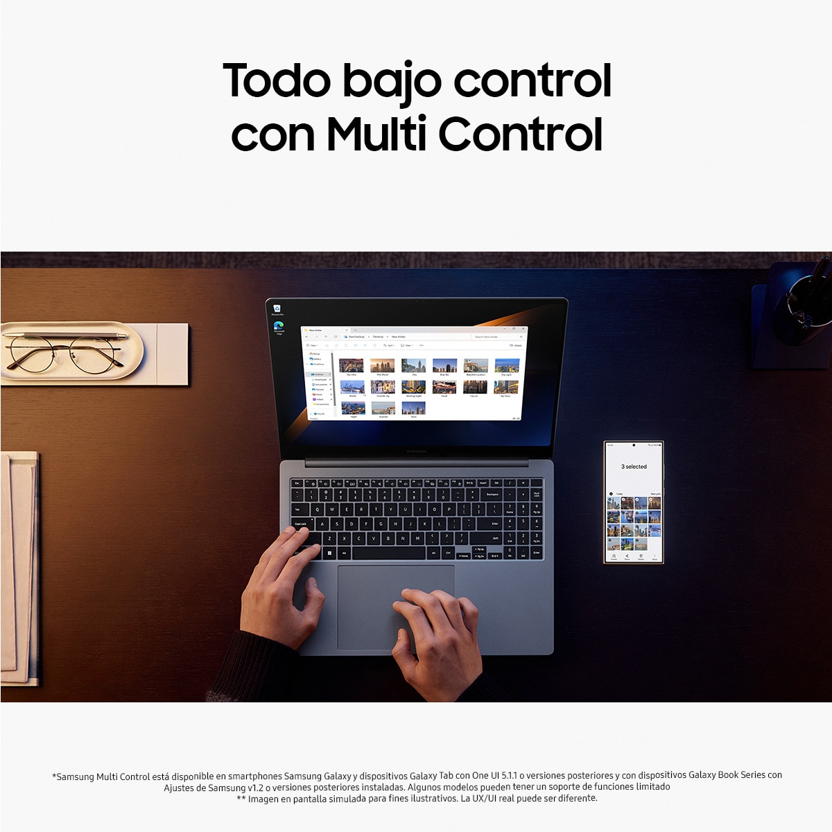 Portátil Samsung Galaxy Book4 Ultra NP960XGL-XG1ES, Intel Core Ultra 7-155H, 16GB, 1TB SSD, GeForce RTX 4050 8GB, 16", W11 Gris Grafito-6