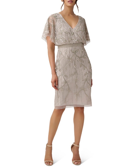 Imagen 0 de Vestido corto cuentas