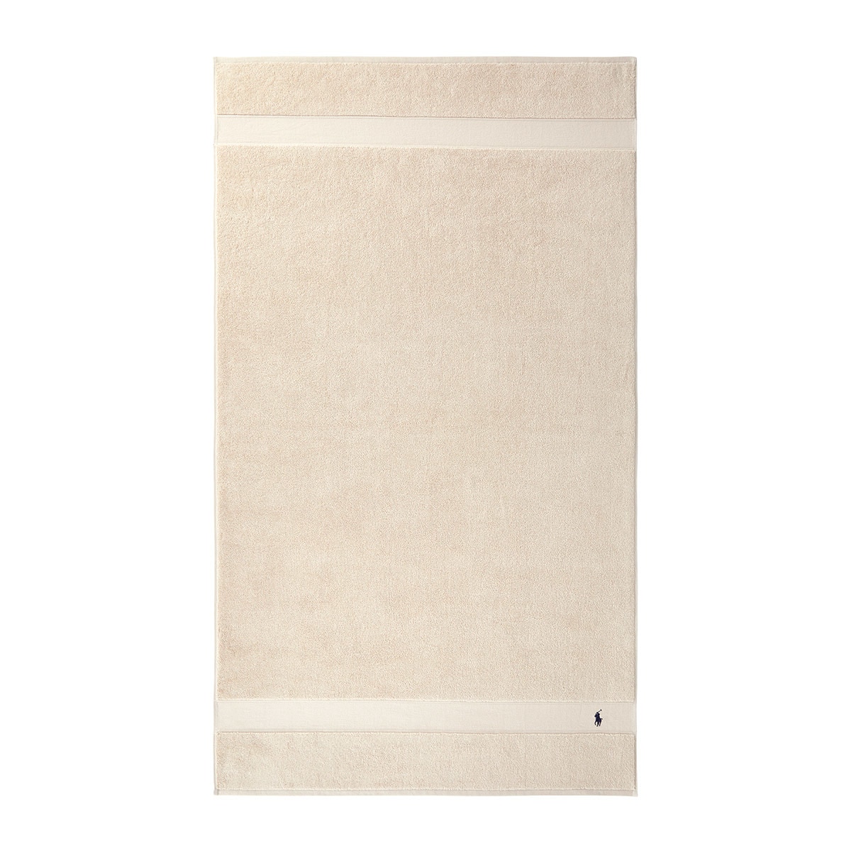 Toalla de baño algodón 600 gr/m² Polo Player Ralph Lauren Home - Beige Tocador Beige-2