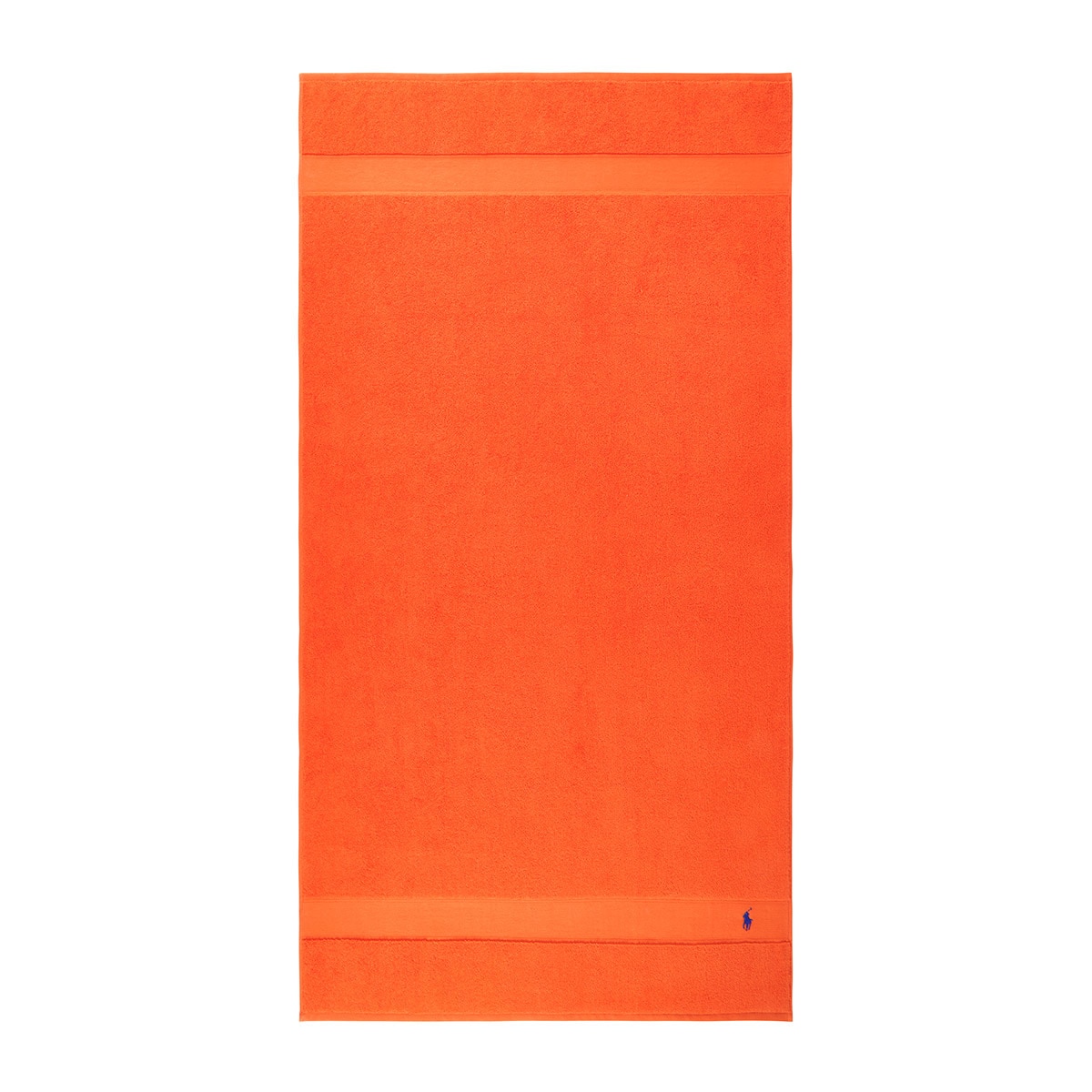 Toalla de baño algodón 600 gr/m² Polo Player Ralph Lauren Home - Naranja Tocador Naranja-2