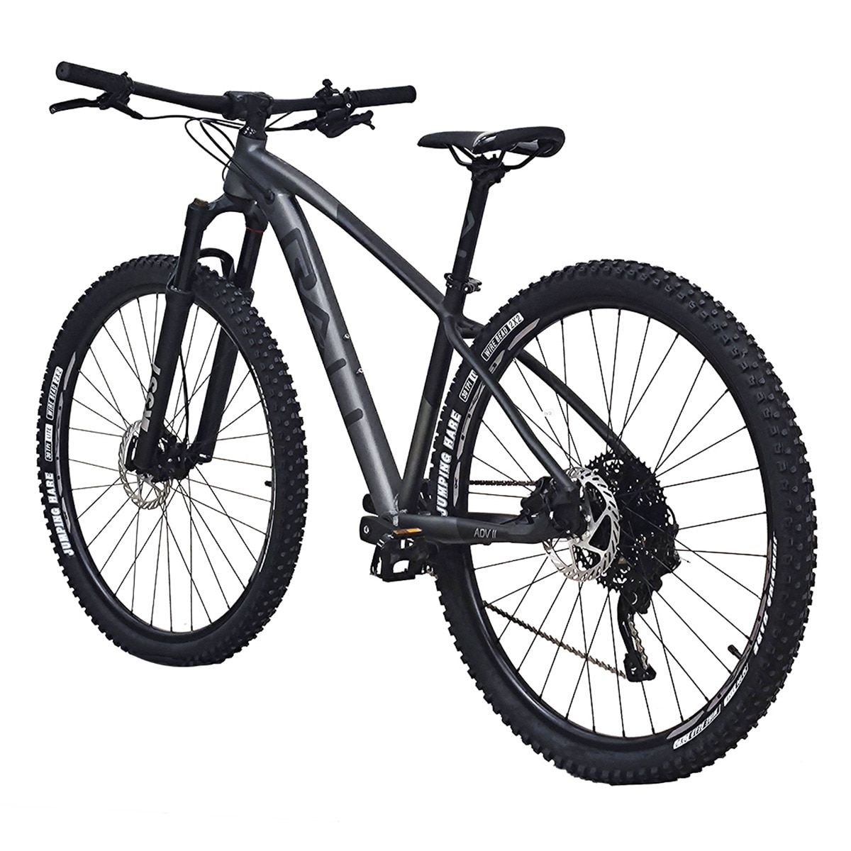 Bicicleta de montaña ADVII 29" Rali Negro / Gris oscuro-3