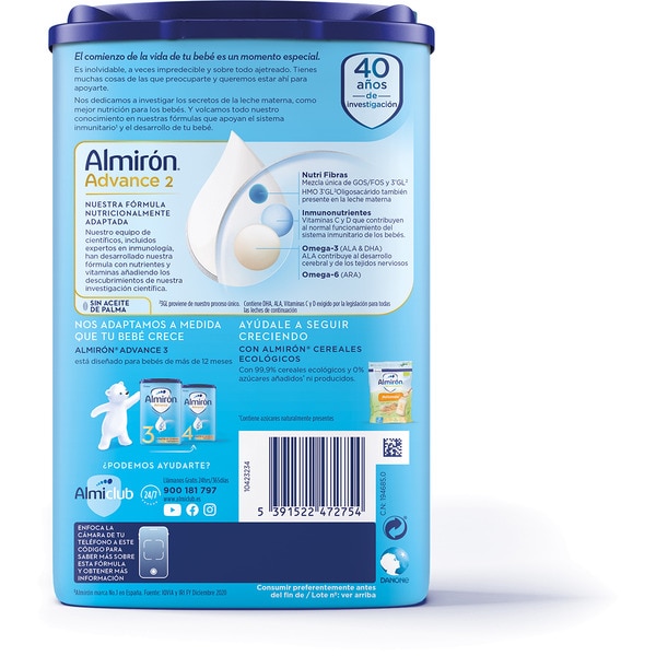 Advance 2 Babyfolgemilch mit Pronutra+ ab 6 Monaten Box 800 g