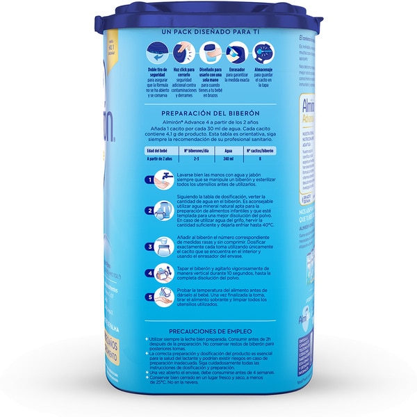 Advance 4 leche infantil de crecimiento con Pronutra+ a partir de los 2 años Box 800 g