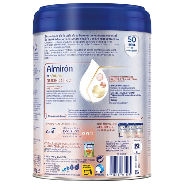 Profutura 3 Wachstumsmilch ab dem 12. Lebensmonat Box 800 g ohne Palmöl